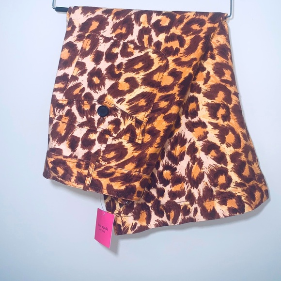 // KATE ♠️ SPADE Animal Print Skirt // - Picture 3 of 5